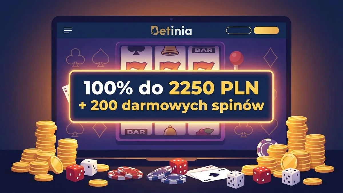 Betinia bonus powitalny